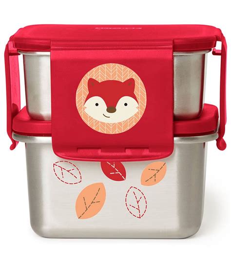 skip hop lunch box stainless steel|skip hop zoo lunch bag.